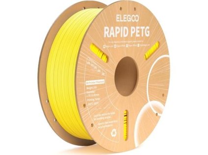 ELEGOO RAPID PETG -1.75mm-1KG-Cardboard Spool-Yellow