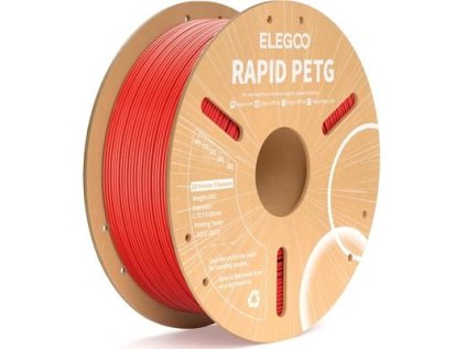 ELEGOO RAPID PETG -1.75mm-1KG-Cardboard Spool-Red