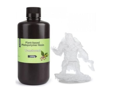 ELEGOO Plant-based Resin 1KG, Translucent