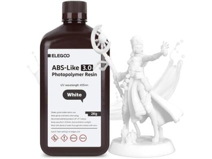 ELEGOO ABS-like Resin V3.0 2KG, White