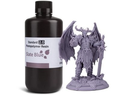ELEGOO Standard Resin V2.0 1KG, Slate Blue