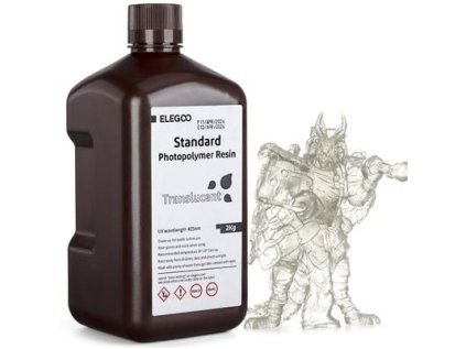 ELEGOO Standard Resin 2KG, Translucent