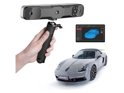 Ručný 3D skener Revopoint RANGE 2, 0,1 mm, 16 fps, 9-osová IMU, WiFi 6