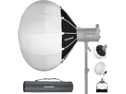 Neewer NS90L, softbox 90x80cm, bajonet Bowens, reflexná rolovacia "sukňa"