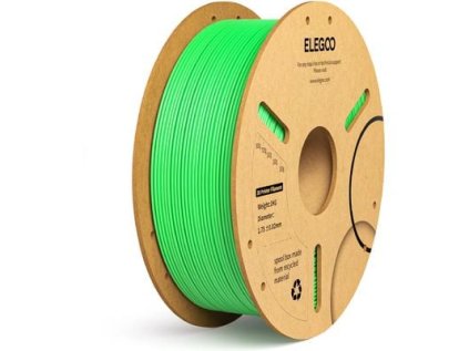 ELEGOO PLA+ 1.75, 1 kg, svetlozelená