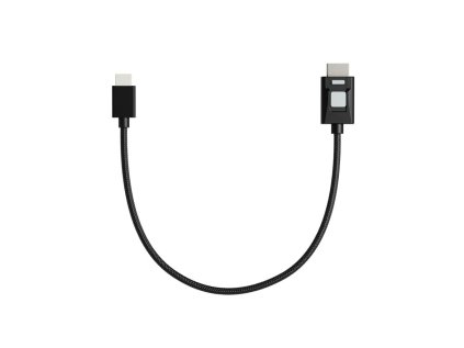 Atomos 4kP60 30 cm vysokorýchlostný kábel s uzamykateľným HDR Mini až Full HDMI