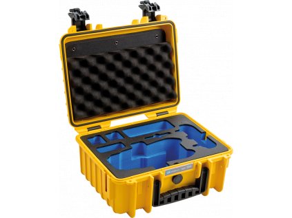 BW Outdoor Cases Type 3000 for DJI Mavic 3 Pro/Mavic 3/Mavic 3 Fly More Combo, Yellow