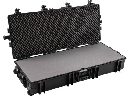 BW Outdoor Case Type 7200 with foam insert (gun/rifle/guitar case), Black