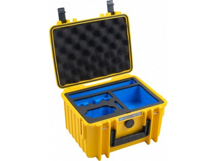 B&W Cases Type 2000 for DJI Osmo Action 3, Yellow