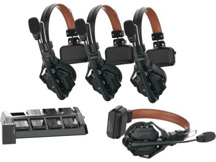 Hollyland Solidcom C1 Pro  Wireless Intercom System with 4 ENC headsets