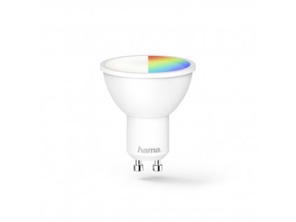 Hama SMART WiFi LED žiarovka, GU10, 5,5 W, RGBW, stmievateľná
