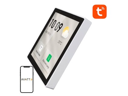 Inteligentný ovládací panel Avatto T6E ZigBee nástenný vypínač TUYA