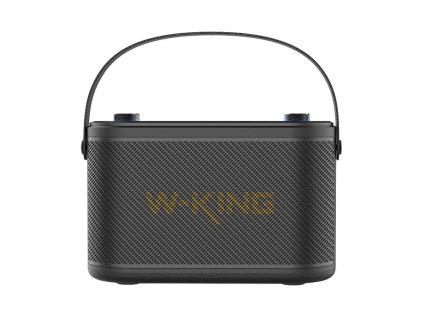 Bezdrôtový Bluetooth reproduktor W-KING H10 120W + 2 mikrofóny (čierny)