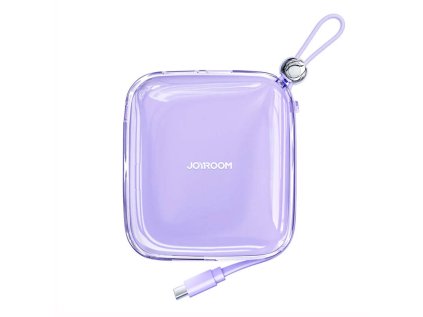 Power banka Joyroom JR-L002 Jelly 10000mAh USB C 22,5W (fialová)
