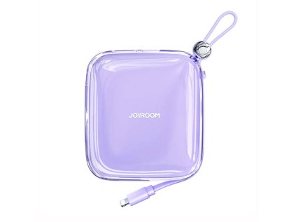 Powerbanka Joyroom JR-L003 Jelly 10000mAh, Lightning, 22,5W (fialová)