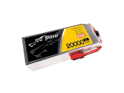 Akumulátor Tattu NMC 20000mAh 22.2V 5C 6S1P Lipo Pack z konektorom AS150+XT150
