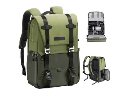 K&F Concept Urban Wander 20 l photo backpack - green