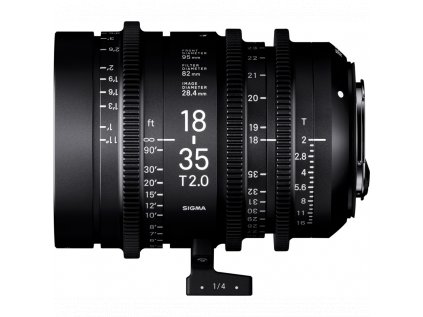 SIGMA CINE 18-35 mm T2 FL F/CE METRIC Fully Luminous pre Canon EF
