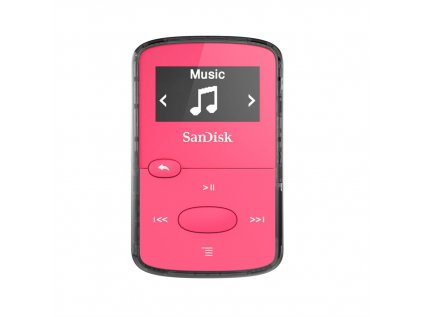 SanDisk MP3 Clip Jam 8 GB MP3, ružová