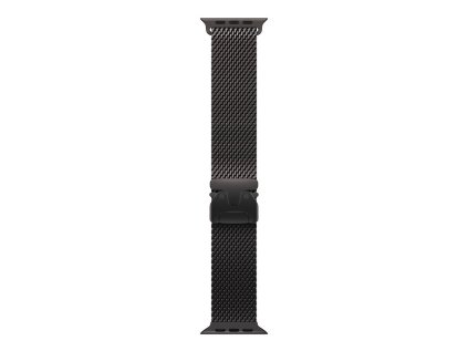 Apple Watch 49mm Black Titanium Milanese Loop - Large