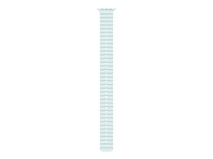 Apple Watch 49mm Ice Blue Ocean Band Extension - Natural Titanium Finish