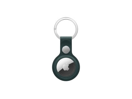 Apple AirTag FineWoven Key Ring - Dark Green