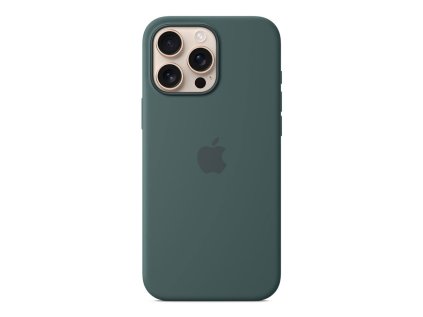 iPhone 16 Pro Max Silicone Case with MagSafe - Lake Green