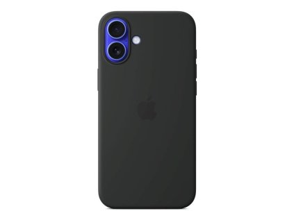 iPhone 16 Plus Silicone Case with MagSafe - Black