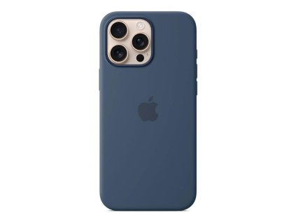 iPhone 16 Pro Max Silicone Case with MagSafe - Denim