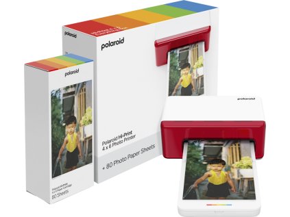 Polaroid Hi-print 4x6 fototlačiareň biely e-box