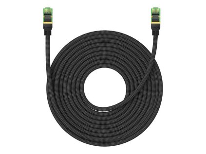 eng pl Braided network cable cat 8 Baseus Ethernet RJ45 40Gbps 15m black 34236 3