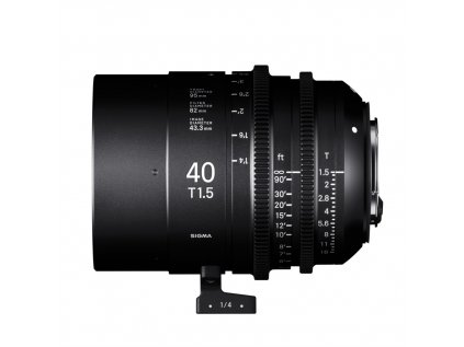 SIGMA CINE 105 mm T1.5 FF F/CE METRIC pre Canon EF