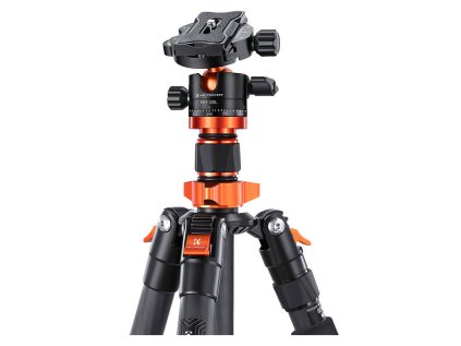 K&F Concept D255C4+BH-28L statív + rýchlomontážne platničky