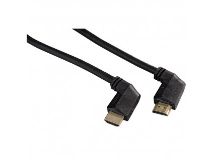 Hama HDMI kábel vidlica-vidlica, kolmé konektory, pozlátený, 3*, 3 m