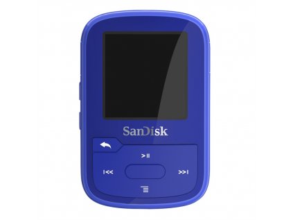 SanDisk Clip Sport Plus 32 GB modrá