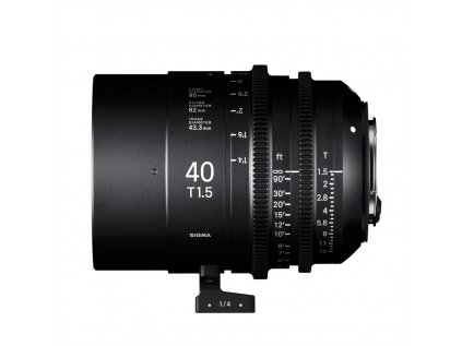 SIGMA CINE 105 mm T1.5 FF F/VE METRIC pre Sony E