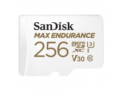 SanDisk® MAX ENDURANCE microSDXC™ Card s adaptérem 256 GB