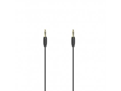Hama audio kábel jack 3,5 mm, 0,5 m, slim