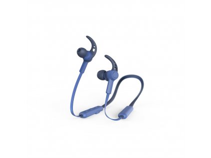 Hama Bluetooth štupľové slúchadlá Connect Neck, modré