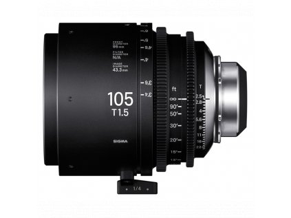 SIGMA CINE 105 mm T1.5 FF F/AP2 METRIC iTechnology pre Arri PL