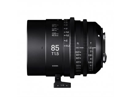 SIGMA CINE 85 mm T1.5 FF F/CE METRIC pre Canon EF