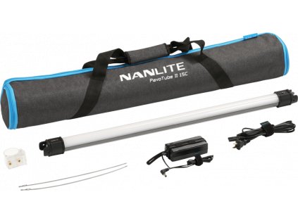NanLite Pavotube II 15C LED RGBWW Tube Light 1 Light Kit