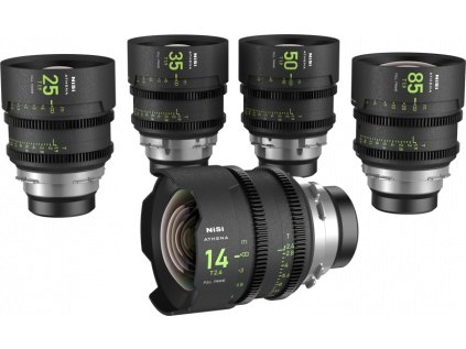 NiSi Cine Lens Set Athena Prime PL-Mount