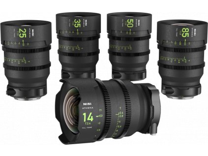 NiSi Cine Lens Set Athena Prime E-Mount