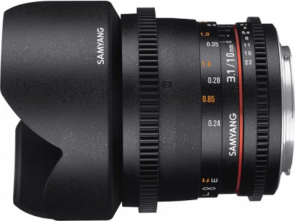 Samyang 10mm T3.1 VDSLR ED AS NCS CS II Canon M
