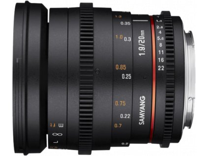 Samyang 20mm T1.9 ED AS UMC Nikon F