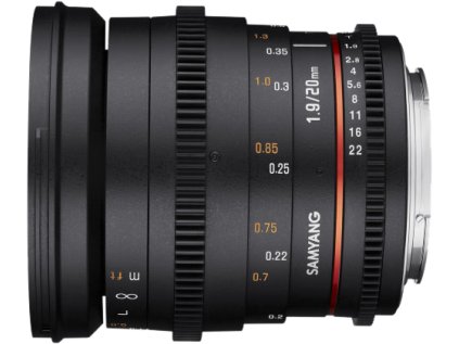 Samyang 20mm T1.9 ED AS UMC Fuji X