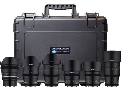 SAMYANG KIT VDSLR MK2 CANON EF 14/24/35/50/85/135 + kufr