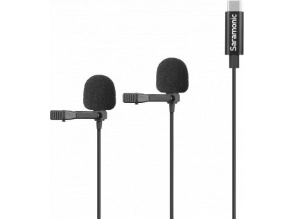 Saramonic LavMicro U3C Lavalier mic for USB Type-C devices (6M) Dual /2-person
