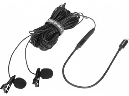 Saramonic LavMicro U1C Lavalier mic for w/ lightning connector (6M) Dual /2-person